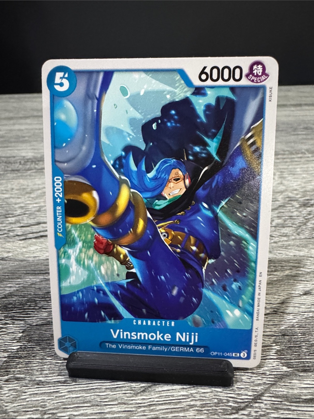 One Piece | A Fist of Divine Speed: Vinsmoke Niji (OP11-045) - Trading Card